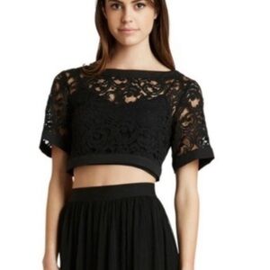 BCBG Lace Top